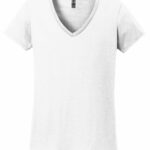 PRICE QUOTE - Ladies 100% Cotton V-Neck T-Shirt - Gildan 5V00L